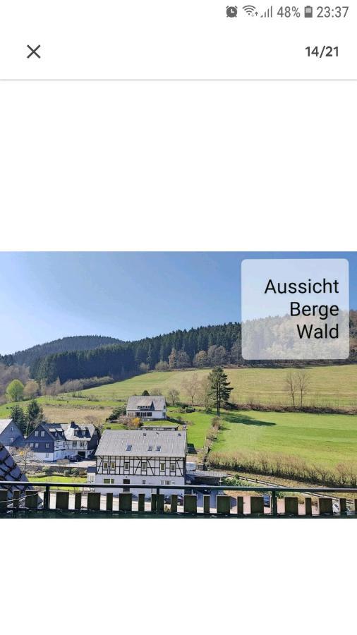 4 Erw. 1 Ki. Ski Entspannung Terasse Ausblick Schmallenberg Exterior foto